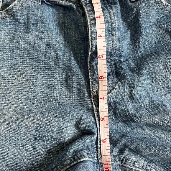 Roxy Women’s Boyfriend Jean Short Shorts. Raw hem. Size 7. - Picture 6 of 8